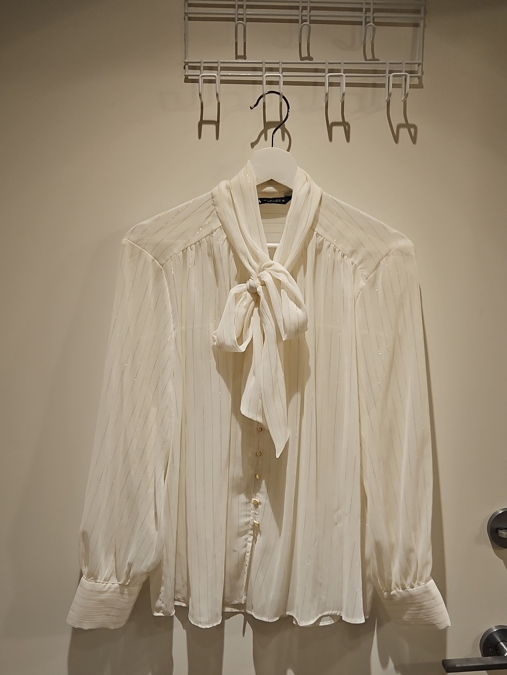 Metallic Thread Blouse - L
